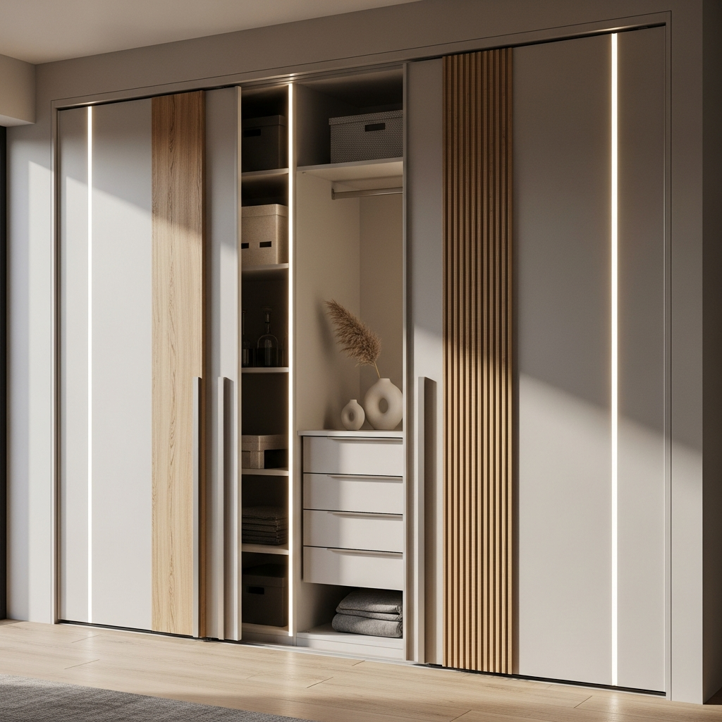 Moderné trendy v dizajne vstavaných skríň pre rok 2026: Čo letí v slovenských domácnostiach?